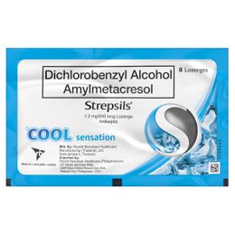 Strepsils Cool Sensation Lozenges - Pack of 8s